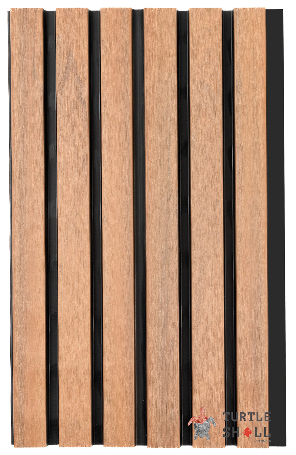Реечная панель ДПК Turtle Shell Accent Lines, Siberian Pine
