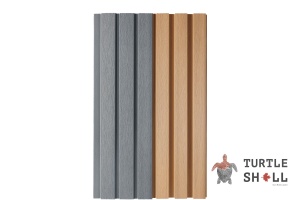 Реечная панель ДПК Fence Lines Siberian Pine (желтая)