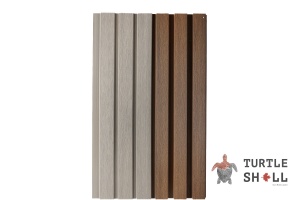 Реечная панель ДПК Fence Lines Siberian Pine (желтая)