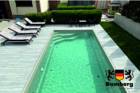 ДПК Bamberg English Barnwood в зоне бассейна