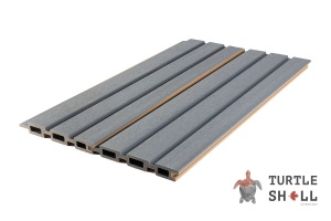 Реечная панель ДПК Fence Lines Siberian Pine (желтая)