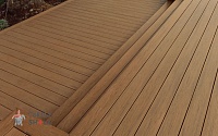 Террасная доска ДПК Turtle Shell, Thai Teak, Co-Extrusion (Dual)