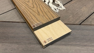 Террасная доска из ДПК Turtle Shell, Solid, Scottish Slatewood, Co-Extrusion (Dual)