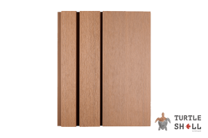 Реечная панель ДПК Turtle Shell Double Lines, Siberian Pine 