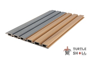 Реечная панель ДПК Fence Lines Siberian Pine (желтая)