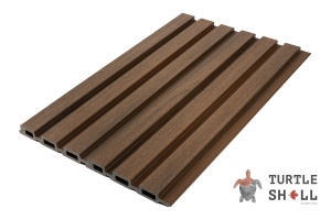 Реечная панель ДПК Fence Lines Australian Palisander (коричневая)