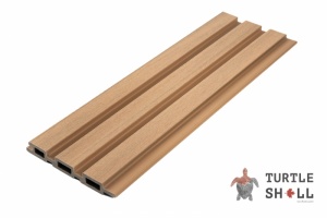 Реечная панель ДПК Fence Lines Siberian Pine (желтая)