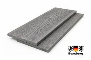Заборная доска из ДПК Bamberg, Universal Board, Английский Барнвуд (English Barnwood), 3D тиснение
