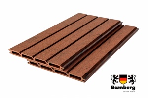 Заборная доска из ДПК Bamberg Nordic, African Bubinga